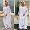 Ethnic Clothing Lace Hollow Africa Dress African Dresses for Women African Clothes Dashiki Taditional Boubou Arabic Robe Femme Musulmane 230419