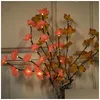 Party Decoration LED Colored Lights Ins Simated Branch Battery Box Colorf Lamp Interior Artificial Flower Lamps Säljer 12 5WC L1 DR DHZ1W