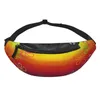 Backpack Orange Undersea Waist Bag Fanny Pack School Bags For Women Men Young Polyester Casual With Zipper Outdoor Hiking