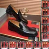 18Model Oxford Shoes Mens Luxury Lacque Wedding Wedding Poe Designer Dress Classic Derby Leather Tamanho 38-48