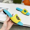 Luxe Slippers Dikke Hak Dames Sandalen Designer Sliders Real Leather Hollow Snake Patroon Hoge hakken Zomer Strand Schoenen EU44