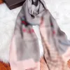 Luxurys Letter Designer Scarf Printed Silk Scarves Elegant Long Shawl Outer Double Layer Shirts Texture Sun Protection Fahion Large Square Towel good nice