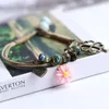 Charm Bracelets Ceramic Beads Couple Bracelet Vintage Daisy Pendant Female For Girls DIY Jewelry Gift