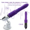 Vuxna produkter Automatisk tryckning Big Dildo Vibrator Remote Control Vaginal G SPOT MASSAGER DRACTABLE Masturbators Adult Sex Toys for Women 230316
