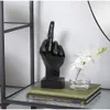 Декоративные предметы статуэтки персонализированные статуя среднего пальца скандинавская смола