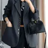 Women's Suits Blazers Oversized Women Long Sleeve Blazer Top Casual Spring Autumn Fashion Office Lady Outwear ZANZEA 2023 Solid Coats Work Wears 230418