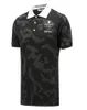 Summer Golf Clothing Men Short Sleeve Tshirts Svart eller vita färger kamouflage tygutdoor sportpolos skjorta 22060627244632422603