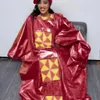 Ethnische Kleidung Free Style Afrikanisches Kleid für Frau Stickerei Design Ladys Kleidung Plus Size Kleider für Frauen 230419