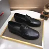 40 modèle printemps automne nouveau créateur de luxe chaussures pour hommes mode décontracté hommes chaussures habillées couleur unie en cuir mocassins mâle