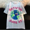 Damen TShirt Vintage Erde Druck Grafik T Shirts Damenmode Tops Y2k Ästhetisch Niedlich Streetwear Lose Beiläufige Frau T-Shirt Kawaii Japanisch 230419