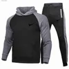 Men's Tracksuits Designer Suit with Ik on the Chest Couple Hooded Sweater Sweaters Pants Plus Size S-xxxl B3cw