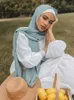 2 diademas para mujer, bufanda Hijab de gasa Premium para mujer, turbante para velo, bufandas, hijabs musulmanes para mujer, Shls para velos, accesorios para hiyab Ramadán Y23
