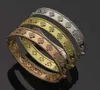 2023 Merk Kristal Armband Goud voor bijoux de luxe Vrouwen Nieuwe Diamant actrice Klaver Armband Hoge dleef armband Kwaliteit Designer Armband Sieraden