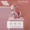 Cell Phone Earphones Cute Pet Headset Glowing Wireless Bluetooth Compatible Headphones with Mic LED for Kids Children Girls Gifts 231117