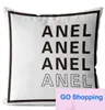 Wholesale Letter designer pillow home room decor pillowcase couch chair sofa orange car thick cashmere cushion multisize casual designer pillows factory outlet