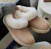 pantoufles de designer bottes d'hiver australie femmes pantoufles botte de neige classique en peluche cheville courte mini fourrure mode marée bottillons coupe-vent