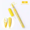 1 Pc Nail Art Graffiti Stylo Étanche Dessin Peinture Liner Brosse DIY Fleur Lignes Abstraites Détails Nail Art Beauté Outil À Ongles Nail ArtNail Gel Outils D'art D'ongle