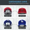 Supporti per riporre gli oggetti Rastrelliere Piegatrice per bordi per cappelli Opzione 2 curve Non è necessario il vapore Accessori per piegare i bordi per cappelli da baseball