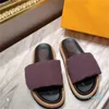 2023 Designer women sandals ladies luxury leather slippers flat shoe Oran sandal party wedding shoes size 35-42