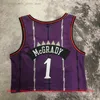 Maillot de basket-ball rétro classique pour jeunes filles imprimées en bois dur Allen Iverson Vince Carter Dennis Rodman Penny Hardaway Tracy McGrady Bird Pippen Jerseys