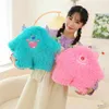 45 cm Kawaii grand oeil monstre Squishy peluche cheveux longs poupée corail polaire dessin animé en peluche oreiller jouet