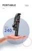 L19 Gimbal Stabilizer Auto Balance with Aluminium Rod Telescopic Selfie Stick Video Stable Shooting Stativ för telefonsmartphone