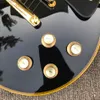 Shop Made in China Custom High Quality Electric Guitar P Pickup yeiiow Binding gold Hardware free Shipping