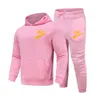 Nieuwe heren trainingspak op warm tracksuit heren merk logo print casual solide sweatpant set jogging suit plus size maat