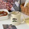 Kubki koreański pilot szczeniaka kubek kubek kubek kubek o dużej pojemności domowy impreza espresso kakao kakao kubek na filiżankę ciepła miłośnicy daru śniadania