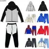 Herrenhosen Tech Fleeces Full Zip Hoodie Hosen Shorts Herren Designer Sportanzug Schwarze Hose Space Baumwollhosen Damen Jogger Laufen Techfleeces Wu5d