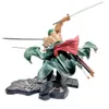 Anime manga tek parça banpresto anime roronoa zoro ayakta ver. PVC aksiyon figürü koleksiyon modeli oyuncaklar çocuk hediyeleri 10cm