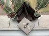 Männer Tier Designer Mode Kurze Brieftasche Leder Schwarz Schlange Tiger Biene Mann Frauen Luxurys Geldbörse Kartenhalter mit Geschenkbox