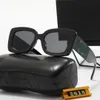 Gafas de sol de diseñador para mujer Gafas de sol de lujo de moda Gafas de sol con diseño de alfabeto Gafas de conducción para hombres al aire libre Con caja original