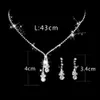 14K 16K goud Vvs Lab Grown diamanten ketting oorbel set sieraden groothandel vrouwen cadeau betrokkenheid bruiloft