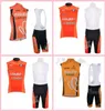 Equipo EUSKALTEL Ciclismo Jersey sin mangas Chaleco Conjuntos de culottes con tirantes Secado rápido Cómodo Slim fit hombres Deportes al aire libre X7191068037293310120