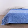 Cobertores Prateleiras Marca Jacquard Blanket Cotton Mattress Sofá / cama quente e macia toalha 150cm 200cm