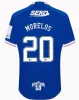 23/24 Scozia Rangers Soccer Jerseys Glasgow terzo 2023 2024 casa lontano TEE CHAMPIONS 150th Versione leggendaria DEFOE BARKER MORELOS Maglie da calcio da uomo per bambini