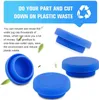 5 Gallon Water Jug Drinkware Lid Cap Silicone Spill Resistant Reusable Replacement Cap Fits 55mm Bottles 0419