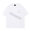 Wysokie Quanlity Fashion Men Designer T Shirt Shirt Casual Kobiety rysuj koszule bawełny haft krótki rękaw letni top tee