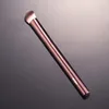 Pennelli per trucco 1 pezzo correttore angolato ombretto medio pennello per trucco strumento cosmetico professionale di base manico in metallo