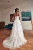 Wedding Dress Other Dresses Bohemia Jumpsuit With Detachable Train Strapless Boho Custom Made Pants Suit Bridal DressOther