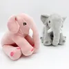 Bonecas de pelúcia 20 cm bebê elefante fofo de brinquedo de brinquedo de brinquedo macio 230418