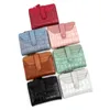 Wallets Womens PU Leather Zipper Purses Secure Large Capacity Multi-card Clutch Travel Wristlet Solid Portable Wallet