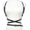 Ceintures Sexy femmes cuir harnais pour corps Bondage taille ceinture femme haute jarretière noir Suspende