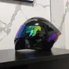 Bisiklet kask motosiklet kasklar çift vizörler modüler flip yukarı kask nokta onaylı tam yüz casque moto racing casco abaribable para moto 231118