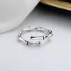 Anneaux de mariage coréen charme bambou pour les femmes femme doigt romantique cadeau d'anniversaire petite amie bijoux