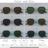 Sunglasses Vintage Polygonal Acetate Metal UV400 Polarized For Men Irregular High-quality Anti Reflective Glare Glasses