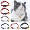 Cat Collars & Leads Accessories Chinese Style Pet Supplies Bell Pendant Kitten Necklace Dog Collar Happy Year