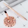 Metal Ballpoint Pen Rose Gold Business Signature Bank El Advertising Promotional Gifts Office Students Stationery