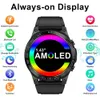 Новые умные часы Men Alwverasy-On Display Экран 400MA 1,43 дюйма AMOLED 466*466 NFC Bluetooth Call Men Smart Wwatch для Huawei Xiaomi